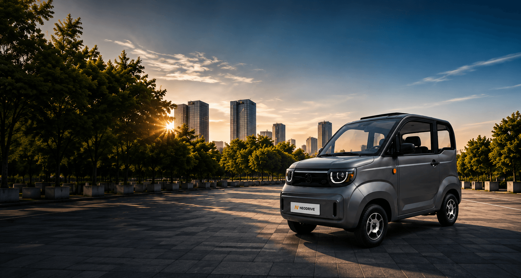 NeoDrive voiture sans permis électrique deux places